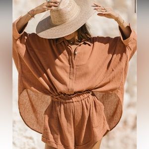 Myrah Penaloza Suka Shorts OS coral